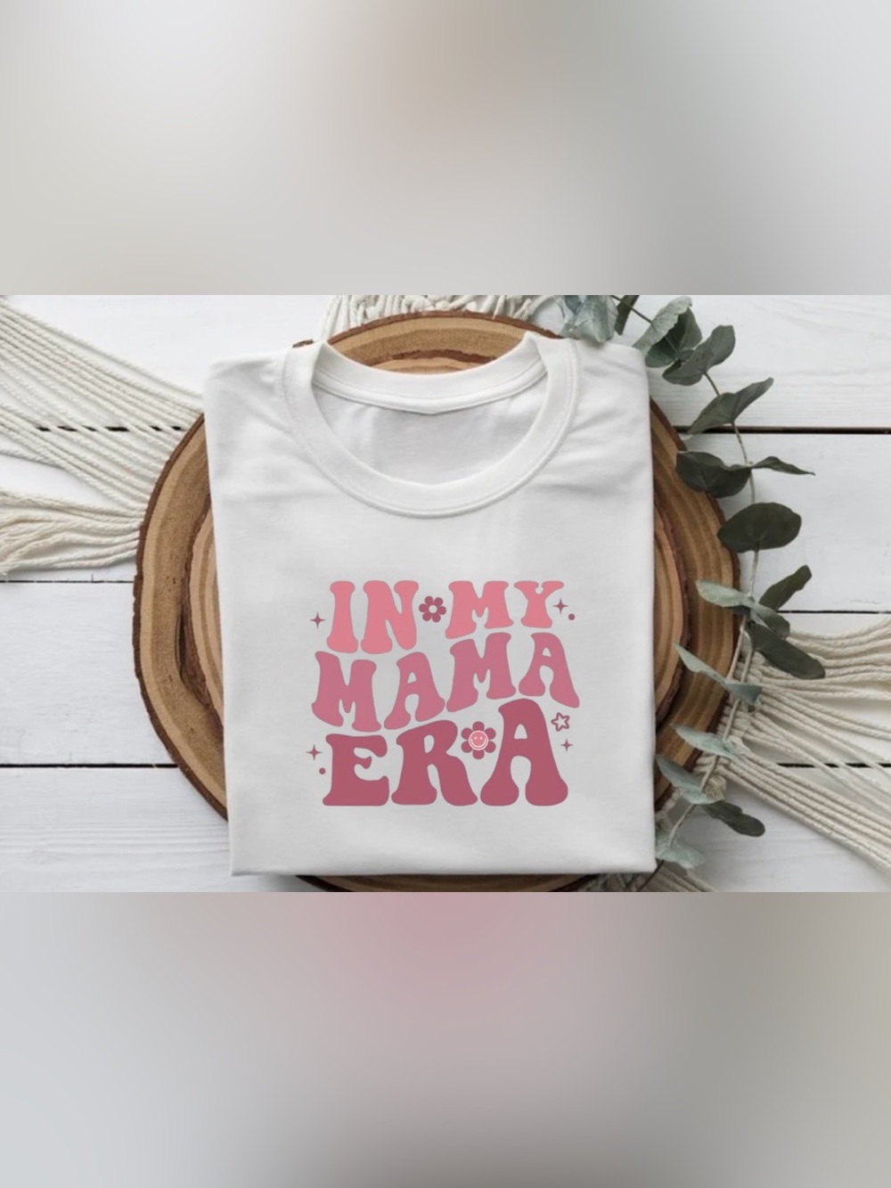 In My Mama Era Tee | Retro Mom Shirt | Trendy Mama Graphic Shirt